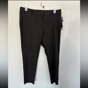 Dalia Modern Fit; small concealed side zipper at hem; 27 inch long Inseam